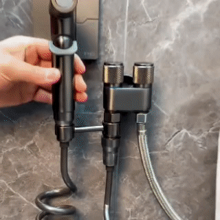 Kit Ducha de fácil Instalación de Acero Inoxidable-Máxima higiene! 50% de descuento solo por hoy!!