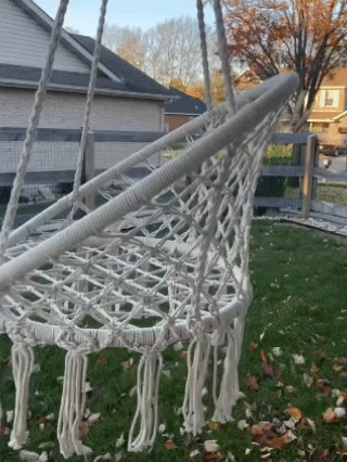 Silla Hamaca Colgante Tipo Columpio – Decora, Relájate y Ahorra con 50% de Descuento