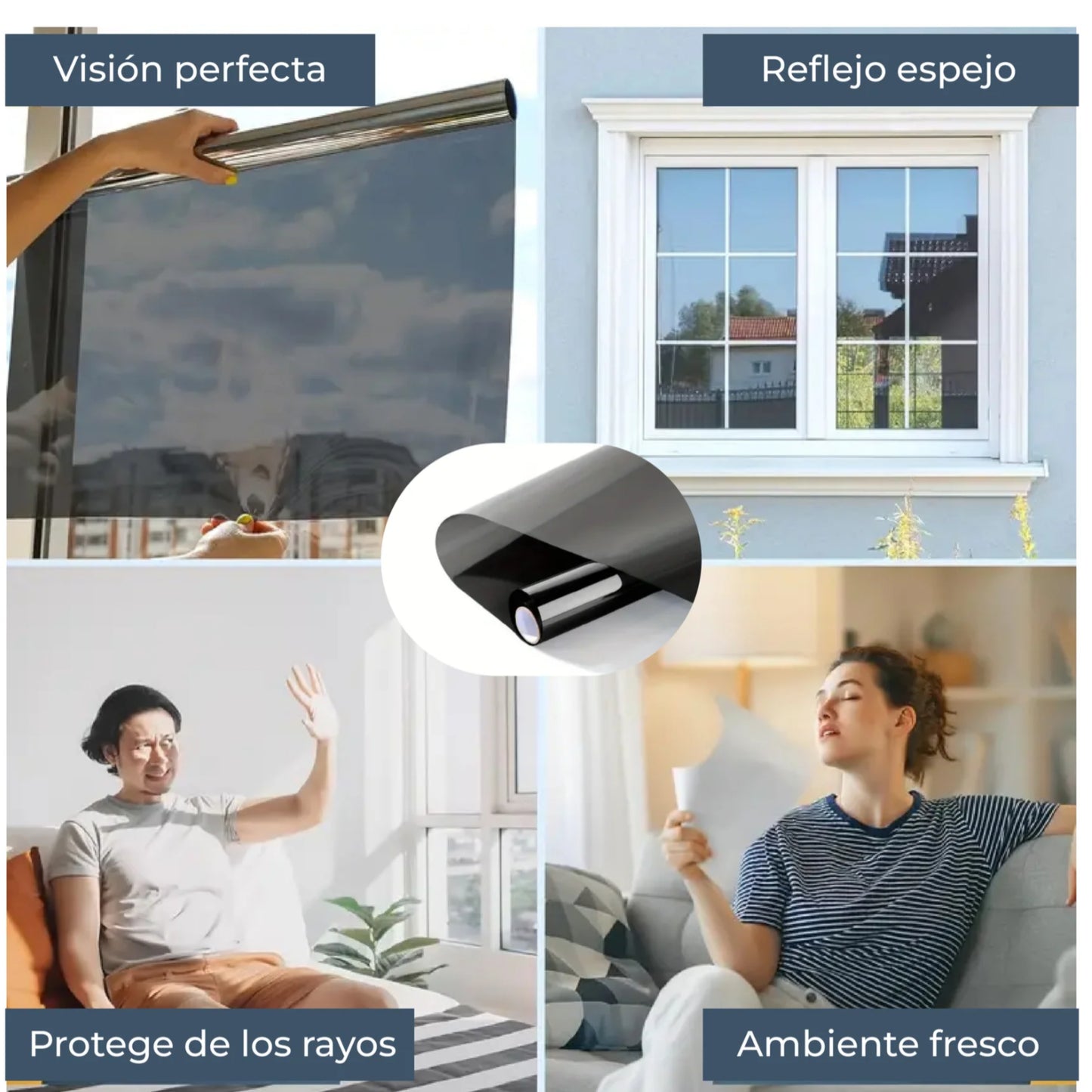 Película Adhesiva de Privacidad + Protección Solar | ¡50% de Descuento HOY!