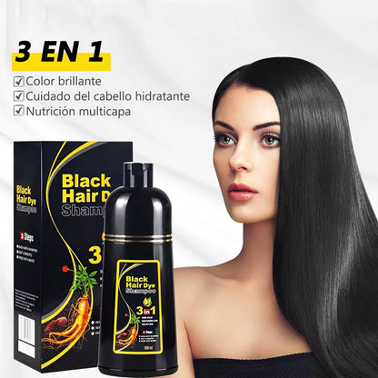 El original shampoo 3 en 1 tapacanas que cubre en 10 minutos!  🎁 Envío gratis