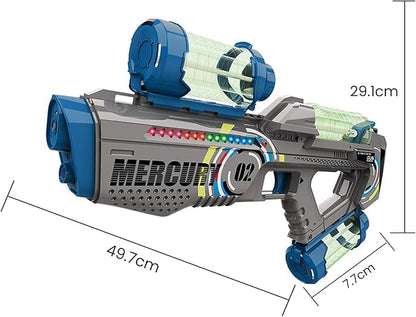 🔫 PISTOLA DE AGUA ELECTRICA CON EFECTOS ESPECIALES DE LUZ LED 🔥💦