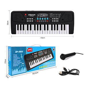 🎹 PIANO KARAOKE CON MICRÓFONO PARA NIÑO 🎤 + DCTO NAVIDENO 🎁🤩