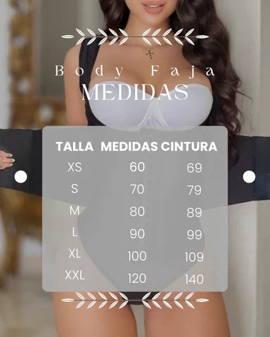 FAJA BODY MOLDEADORA PARA CUERPO RELOJ DE ARENA ⌛ NO TRANSPARENTA
