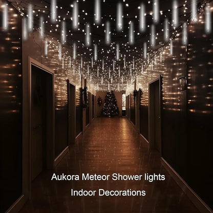 Cortina 3M Luz LED Meteoritos x8 Tubos de 30cm - Envío gratis! 50% OFF