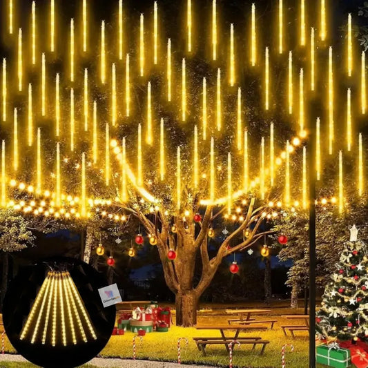 Cortina 3M Luz LED Meteoritos x8 Tubos de 30cm - Envío gratis! 50% OFF