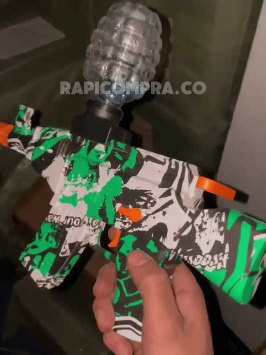 🎁 PISTOLA DE HIDROGEL CON EFECTOS ESPECIALES DE FUEGO 🔥