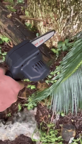 🌲MINI MOTOSIERRA CON BATERÍA RECARGABLE 🔋 + ENVIO GRATIS 🎁