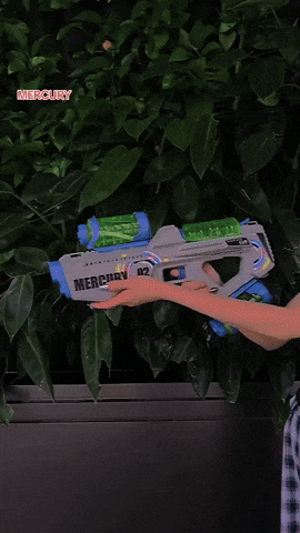 🔫 PISTOLA DE AGUA ELECTRICA CON EFECTOS ESPECIALES DE LUZ LED 🔥💦