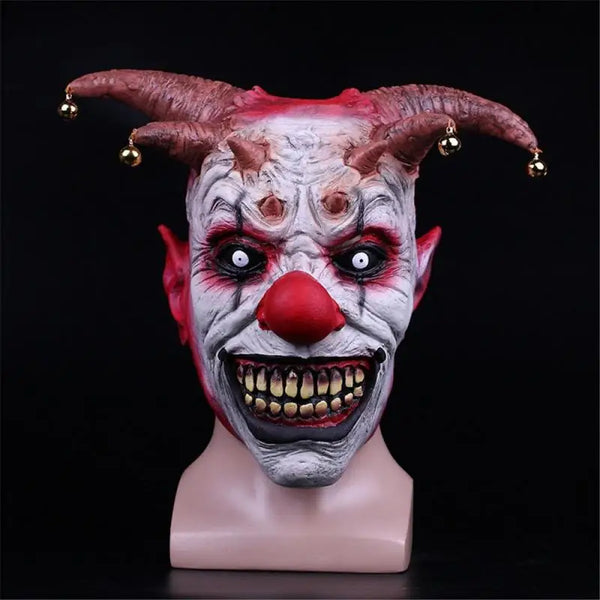 Máscara hiperrealista en látex de Payaso Arlequín - 50% OFF - Envío GRATIS!