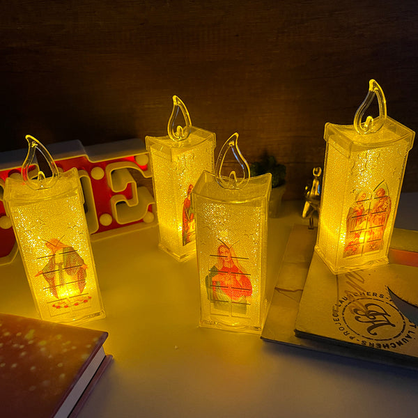 PACK Velas LED x4 Unidades Con Imágenes Religiosas / 7 de Velitas / 50% OFF